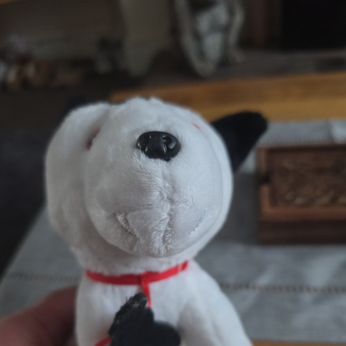 Hmv white dog - dog,, nipper,
