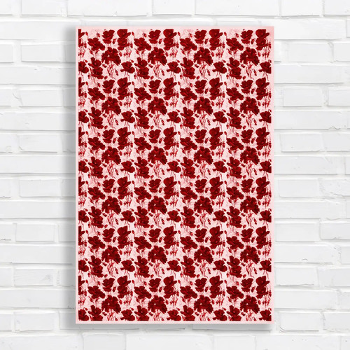 Vibrant poppy field - vibrant, canvas