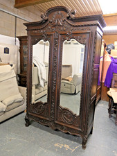 Antique French Carved Oak