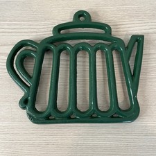 Vintage Green Enamel Coffee