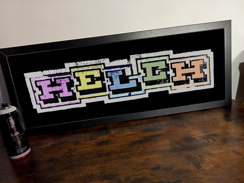 Helch poster urban - poster,, art
