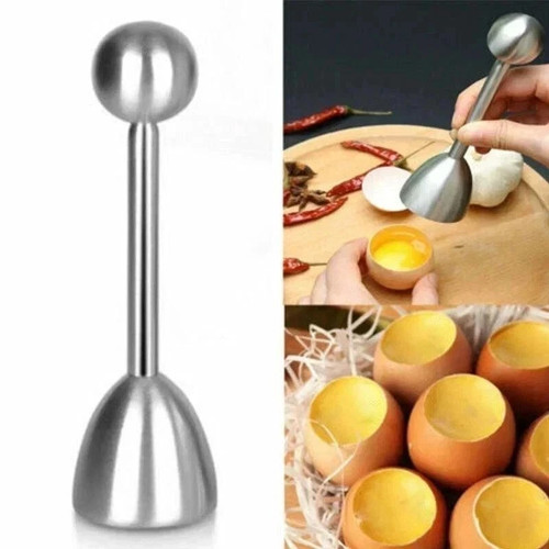 Egg cracker topper eggshell - topper,