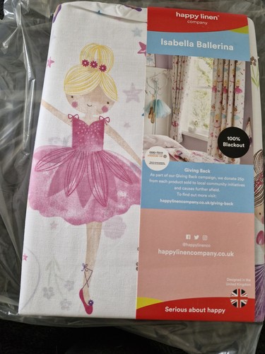 Isabella ballerina curtains - isabella,