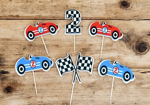 Racing car with age - car,