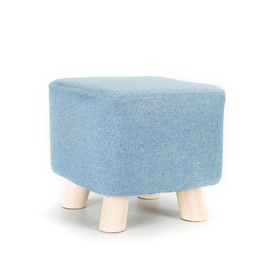 Small wooden footstool - small,