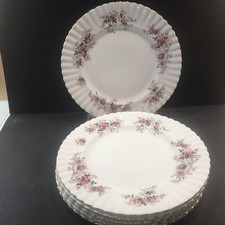 6 X ROYAL ALBERT LAVENDER ROSE