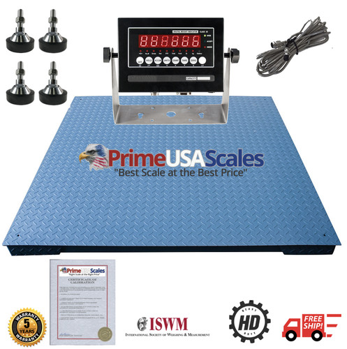 4x4 pallet floor scale - floor,