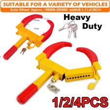 1/2/4X Wheel Lock Anti Theft