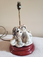 Capodimonte Figural Lamp 1980s