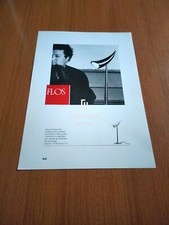 1989 FLOS TABLE LAMP DESIGN PHILIPPE STARCK ADVERTISING