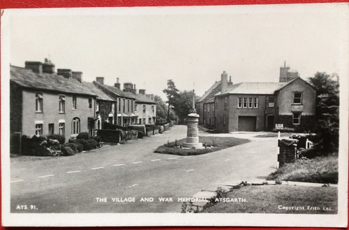 Aysgarth village war - village,