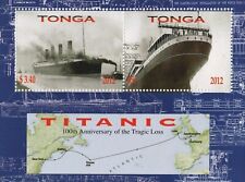 Titanic 2012 MNH stamp sheetlet