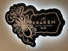Kraken black rum illuminated - kraken,
