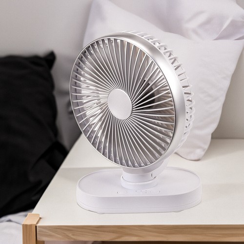 Small oscillating table fan - small,