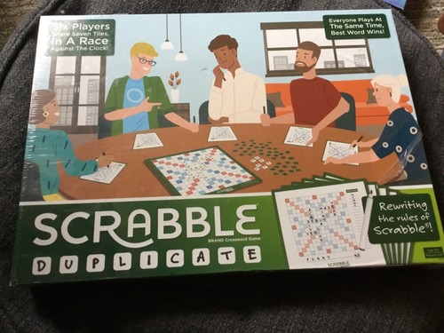 Scrabble duplicate board game - duplicate,