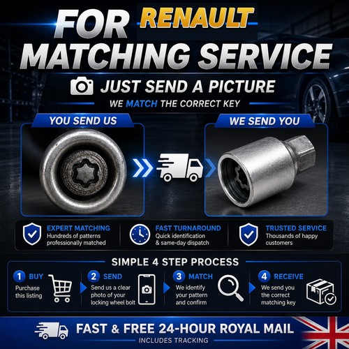 Renault locking wheel - locking,