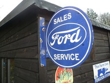 Enamel sign ford xr4 - enamel, ,ford