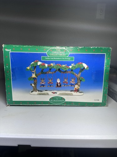 Santa and reindeer swings - reindeer,