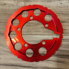 MTB Bash Guard Ring Red CNC