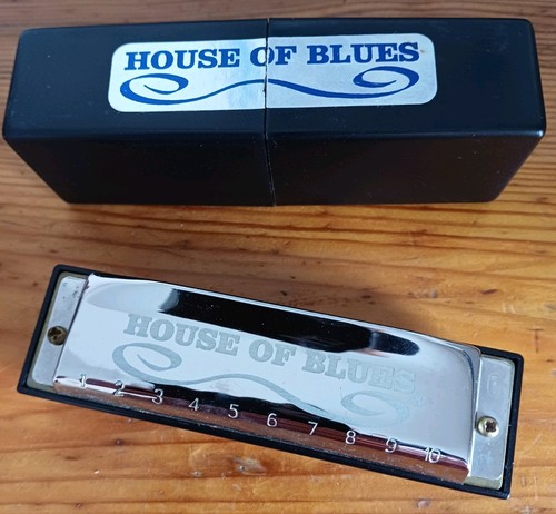 House blues harmonica - harmonica, rare
