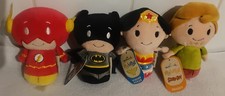 *NWT* 4 X Mixed Hallmark Itty Bitty's Batman Wonder Woman Captain America Shaggy