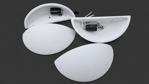 Set crescent plaster - of,