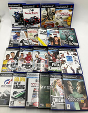 PS2 PlayStation 2 sports games bundle x 21 FIFA Golf Racing & more C4