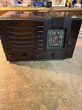 Vintage Bakelite Radio Valve Type Westminster Untested Look Good Condition Look