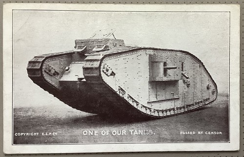 Ww1 one our tanks passed - ww1,
