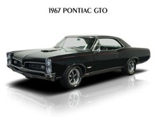 1967 Pontiac GTO in Black NEW