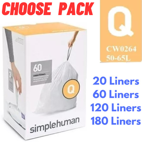 Simplehuman bin liners code - simplehuman,