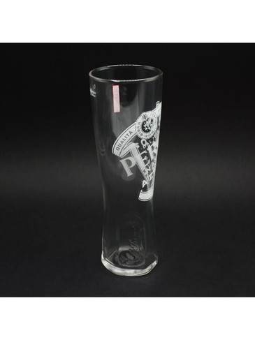 Peroni pint glass brand - glass,