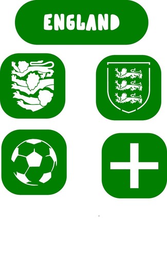 England face paint body - 40,