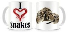 I LOVE SNAKES Mug Reptiles