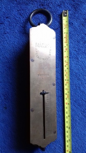 Antique salters 40lbs - antique, hanging
