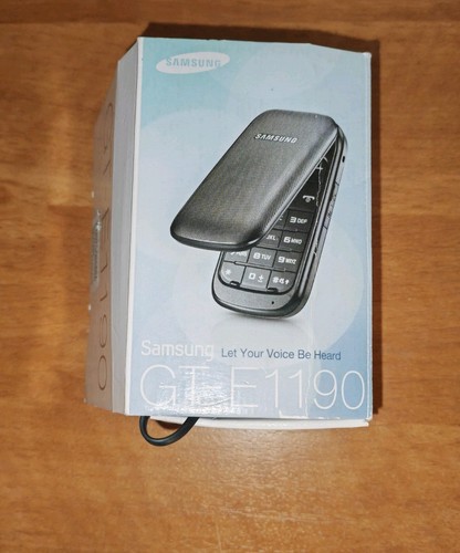 Samsung e1190 flip phone - samsung,