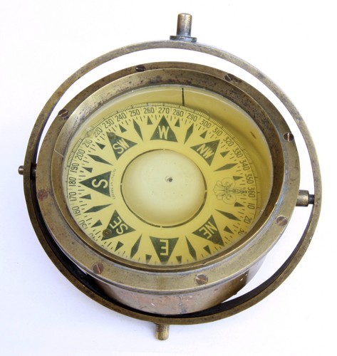 Vintage solid brass - vintage, gimble