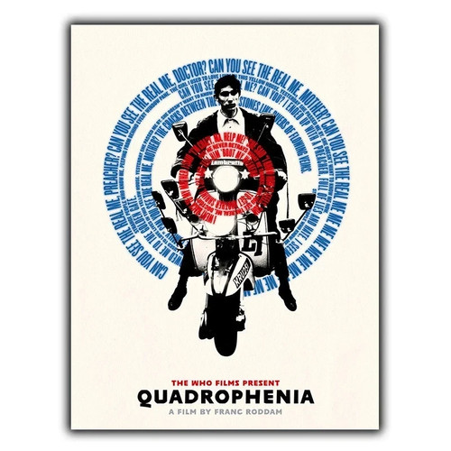 Quadrophenia metal sign wall - sign,