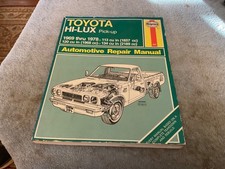 Haynes Repair Manual Toyota