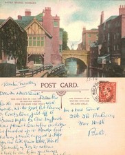 Vintage Postcard - Water