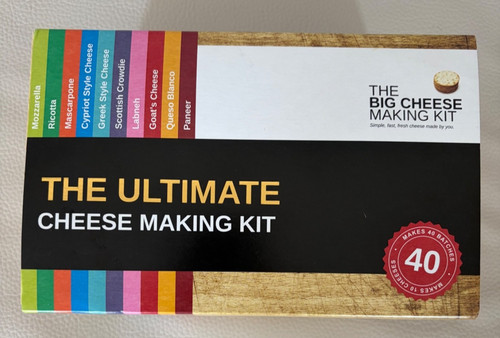 Vegetarian cheese making kit - cheese,