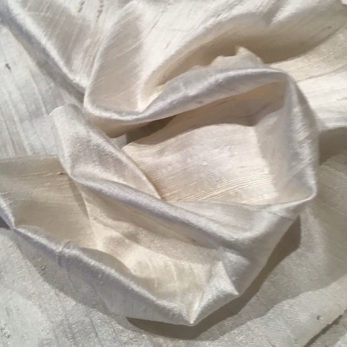 100 raw silk dupion ivory - raw,