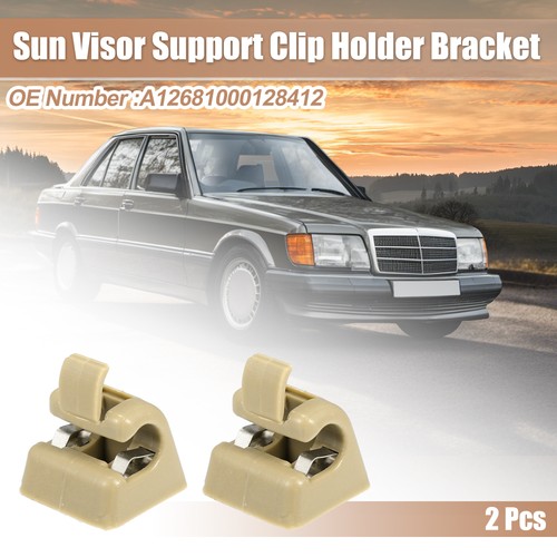 2pcs sun visor - support, clip