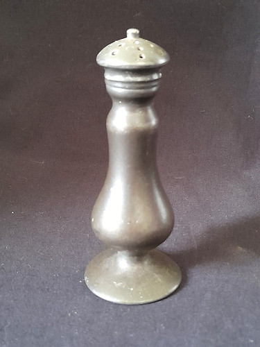 Antique pewter pounce - pewter,