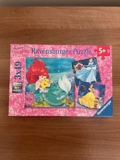 Ravensburger  3 X 49 Pieces Disney Princess Jigsaw Puzzles