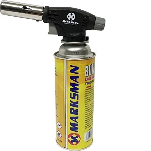 Butane gas with blow torch - with,
