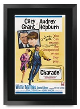 Charade A3 Framed Audrey
