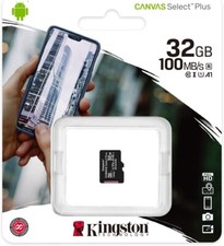 Kingston 32GB Micro SD Card SDHC SDXC Memory Card TF Class 10 32GB SD Adapter UK
