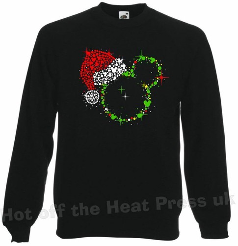 Disney christmas black jumper - disney,