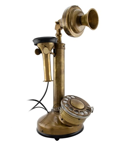 Brass candlestick vintage - candlestick,
